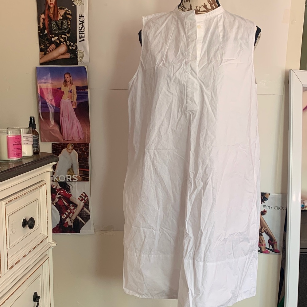 Everlane Classic White Dress